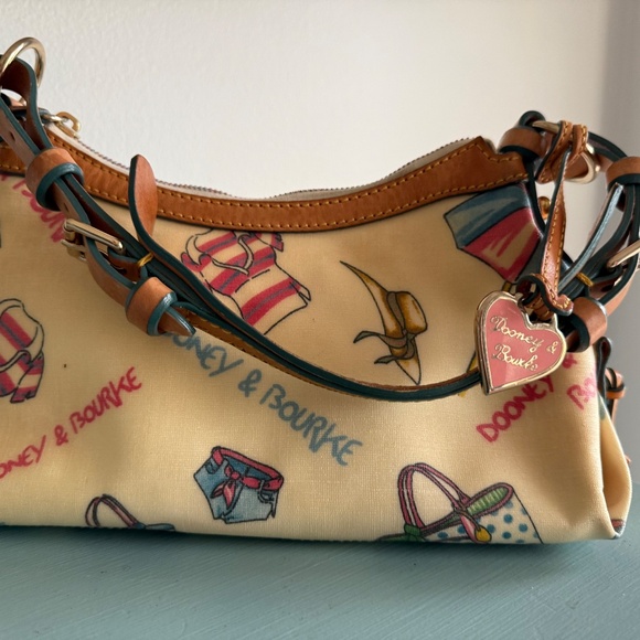 Dooney & Bourke Miami Beach Themed Slouch Shoulder Bag - Picture 3 of 14